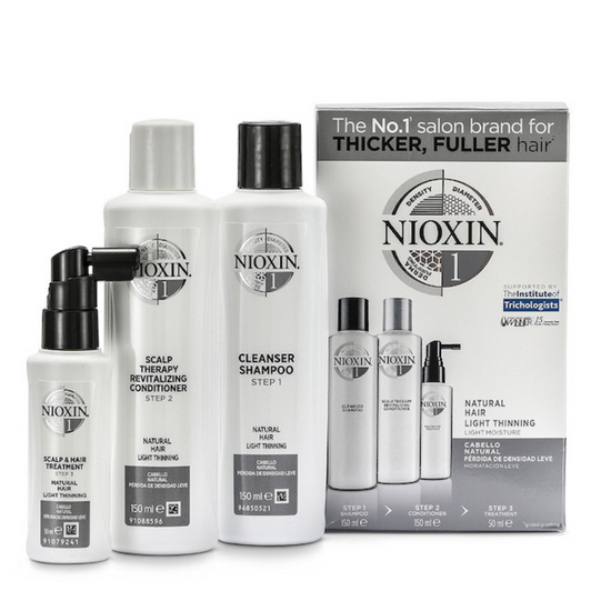 Nioxin kit 1 Shampoo 1000ml + Balsamo 1000ml + Lozione 100ml