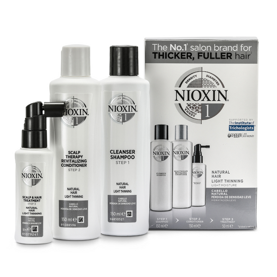 Nioxin Kit 1  Shampoo + Balsamo + Lozione