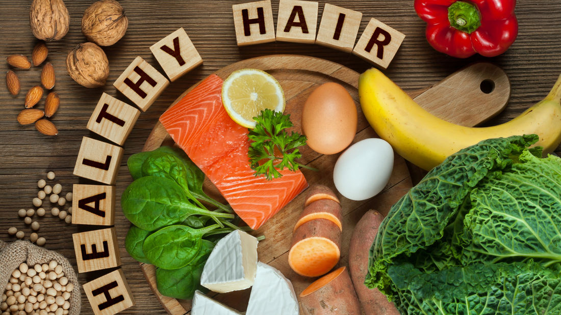 Cibo sano per i capelli