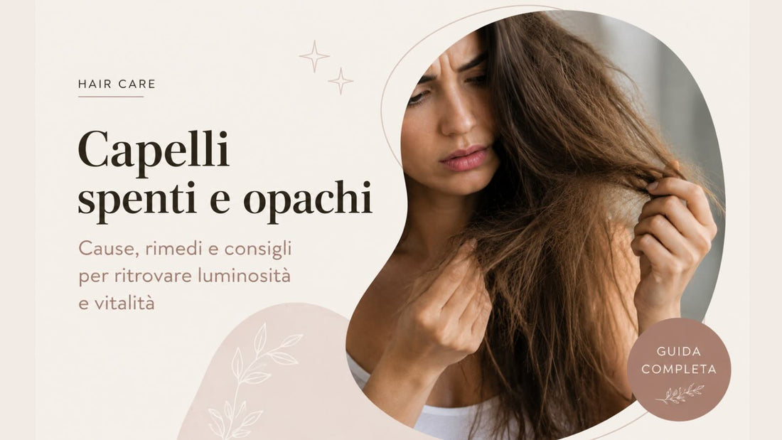 infografica capelli spenti e opachi