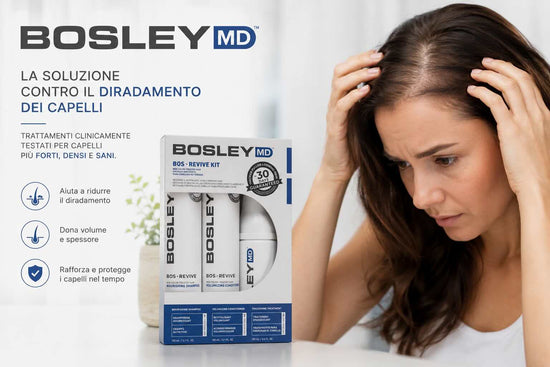 marchio Bosley per prodotti per capelli