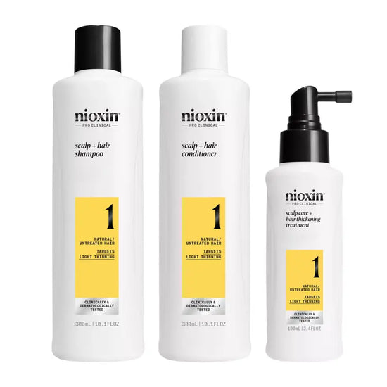 Nioxin Kit 1  Shampoo + Balsamo + Lozione