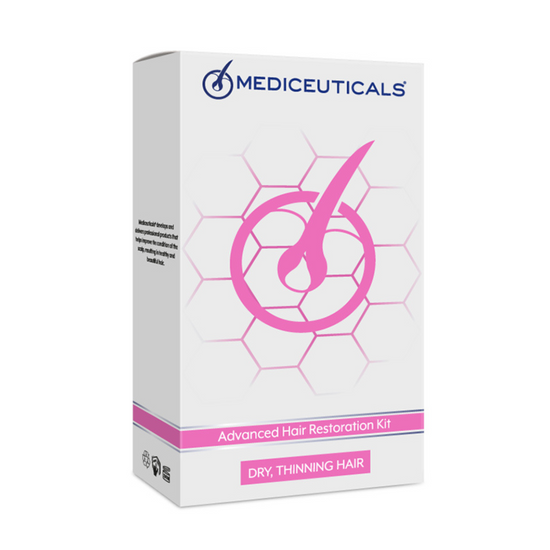 Mediceuticals Kit Capelli Secchi Curativo Donna